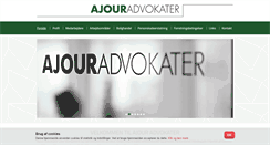 Desktop Screenshot of ajouradvokater.dk