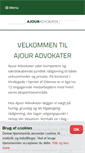 Mobile Screenshot of ajouradvokater.dk